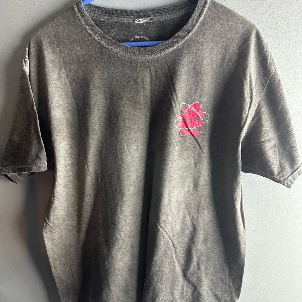 Anti Social social club T-shirt size Large smokey black